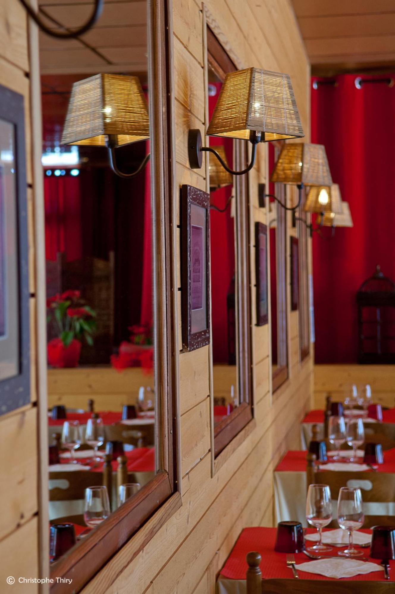 Hotel-Restaurant La Mandia La Mongie Exterior photo
