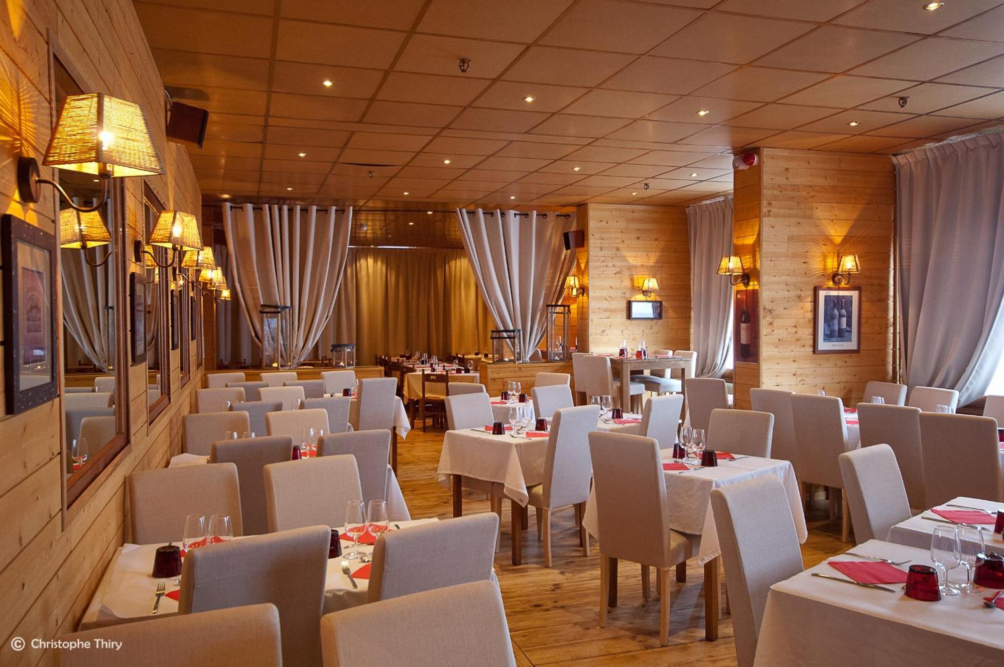 Hotel-Restaurant La Mandia La Mongie Exterior photo