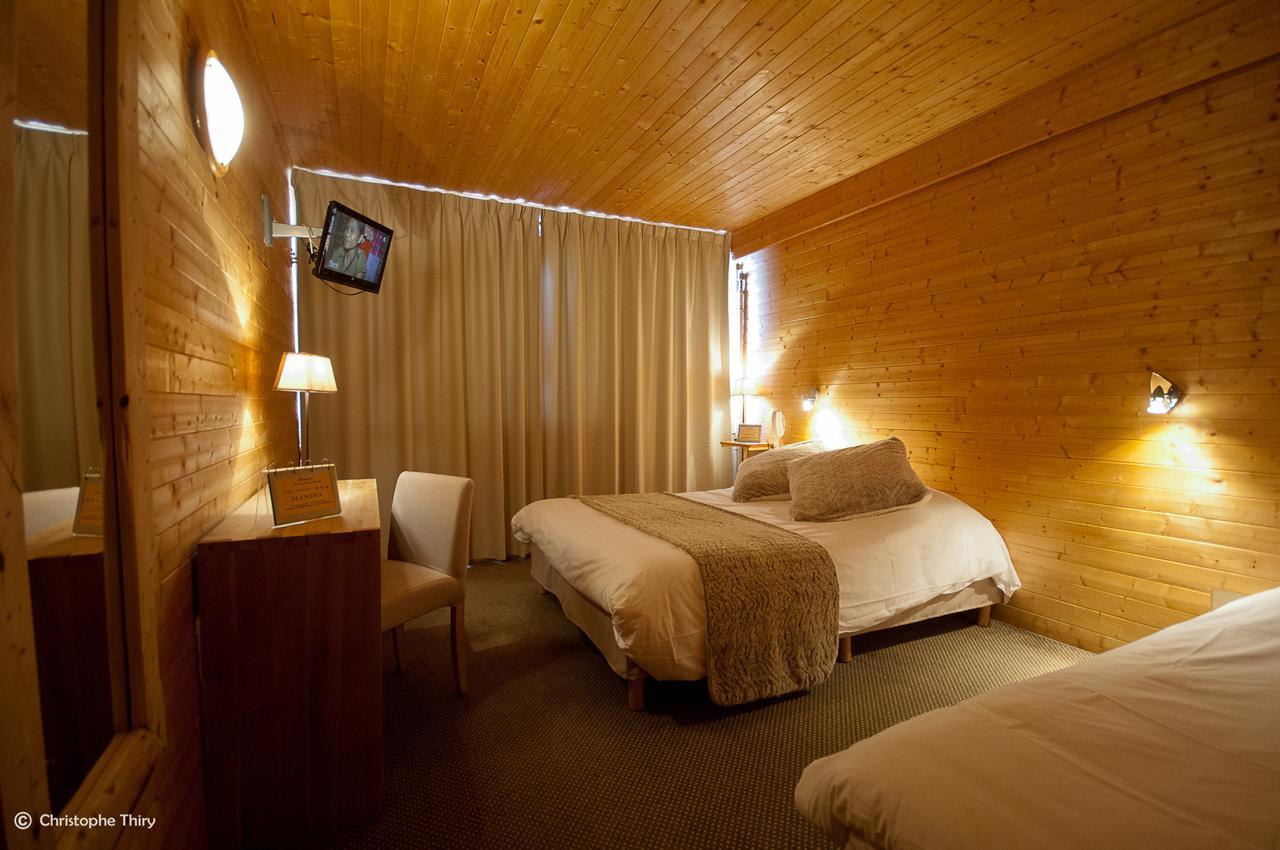 Hotel-Restaurant La Mandia La Mongie Room photo